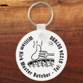 Master Butcher Schlüsselanhänger (Rückseite)