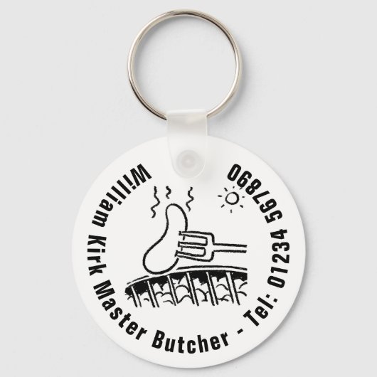 Master Butcher Schlüsselanhänger (Rückseite)