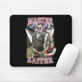 Master Byiter Vintag B Fishing Funny Angler Mousepad (Mit Mouse)