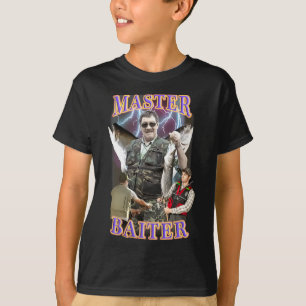 Master Byiter Vintag B Fishing Funny Angler T-Shirt