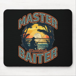 Master Byiter Weltweiter Fischereienthusiast Mousepad