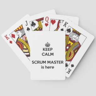Master-Cards für den Calm-Scrum behalten Spielkarten