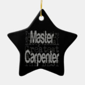 Master Carpenter Extraordinator Keramik Ornament (Vorne)