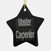 Master Carpenter Extraordinator Keramik Ornament (Links)