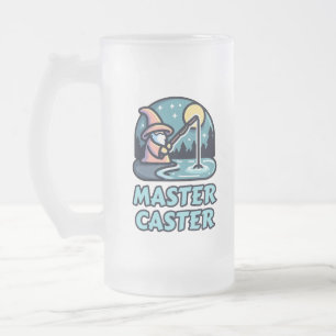 Master Caster Fantasy Fishing Mattglas Bierglas