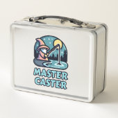 Master Caster Fantasy Fishing Metall Brotdose (Rückseite)
