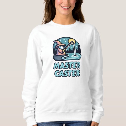 Master Caster Fantasy Fishing Sweatshirt (Vorderseite)