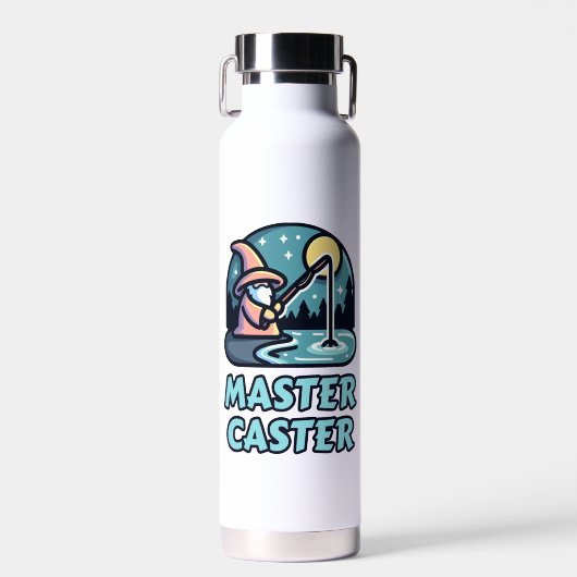 Master Caster Fantasy Fishing Trinkflasche (Vorne)