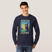 Master Caster - Zauberer für die Fischerei T-Shirt (Vorne ganz)