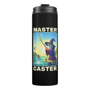 Master Caster - Zauberer für die Fischerei Thermosbecher