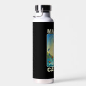 Master Caster - Zauberer für die Fischerei Trinkflasche (Rechts)
