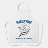 Master Chef – Disaster on Standby Schürze (Vorderseite)