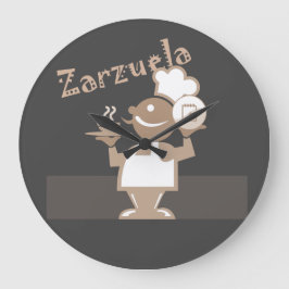 Master Chef klok Große Wanduhr