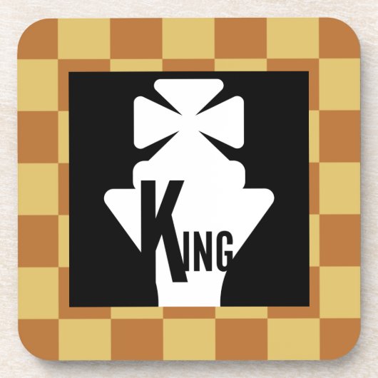 MASTER CHESS ORIGINAL VON MASANSER GETRÄNKEUNTERSETZER (Vorderseite)