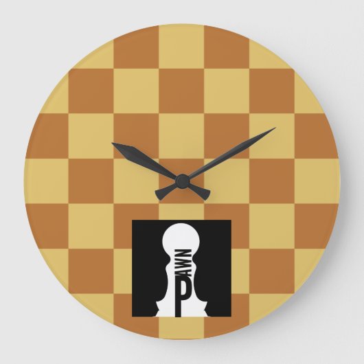 MASTER CHESS ORIGINAL VON MASANSER GROßE WANDUHR (Vorderseite)