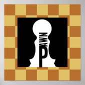 MASTER CHESS ORIGINAL VON MASANSER POSTER (Vorne)