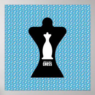 MASTER CHESS ORIGINAL VON MASANSER POSTER