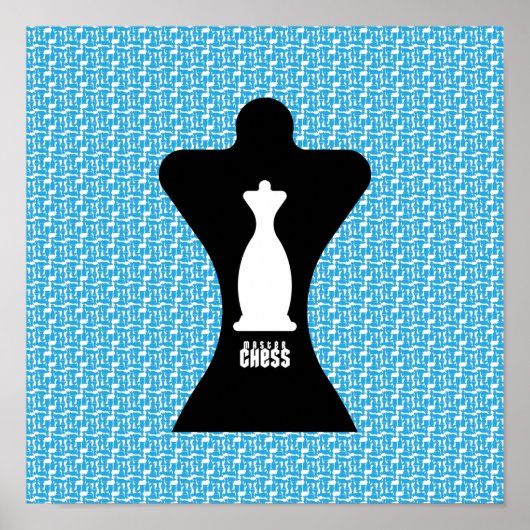 MASTER CHESS ORIGINAL VON MASANSER POSTER (Vorne)