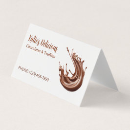 Master Chocolatier QR Visitenkarten