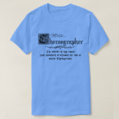 Master Choreograf T-Shirt (Design vorne)