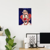 Master Clown Lou Jacobs Poster (Heimbüro)