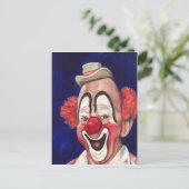 Master Clown Lou Jacobs Postkarte (Stehend Vorderseite)