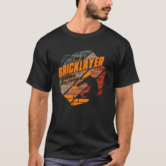 Master Construction Worker für Mauerwerk-Gebäude T-Shirt (Vorderseite)