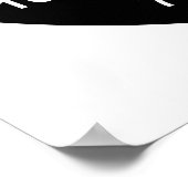 Master Darts Board Basic Round-Target Classic-Spie Poster (Ecke)