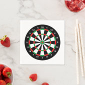 Master Darts Board Basic Round-Target Classic-Spie Serviette (Beispiel)