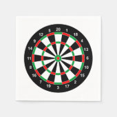 Master Darts Board Basic Round-Target Classic-Spie Serviette (Vorderseite)