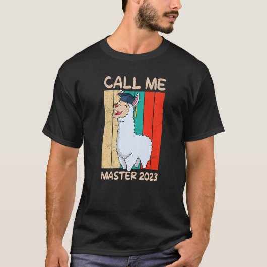 Master degree 2023 T-Shirt (Vorderseite)