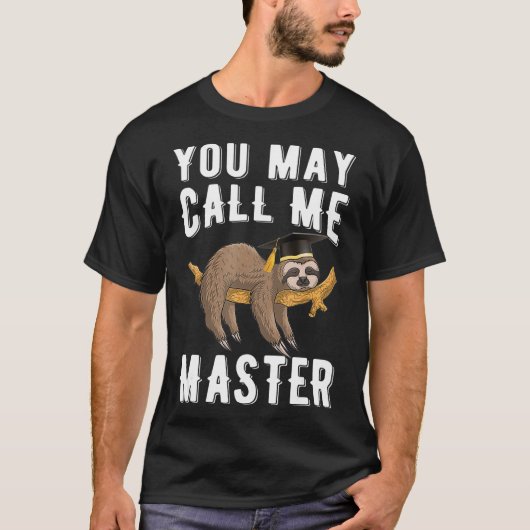 Master Degree Abschluss Geschenke für sie am beste T-Shirt (Vorderseite)