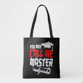 Master Degree Abschluss Gift 2022 MSW MBA Tasche (Vorderseite)