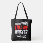 Master Degree Abschluss Gift 2022 MSW MBA Tasche (Rückseite)