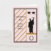 Master Degree Card für Son Karte (Vorderseite)