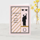 Master Degree Card für Son Karte (Gelbe Blume)