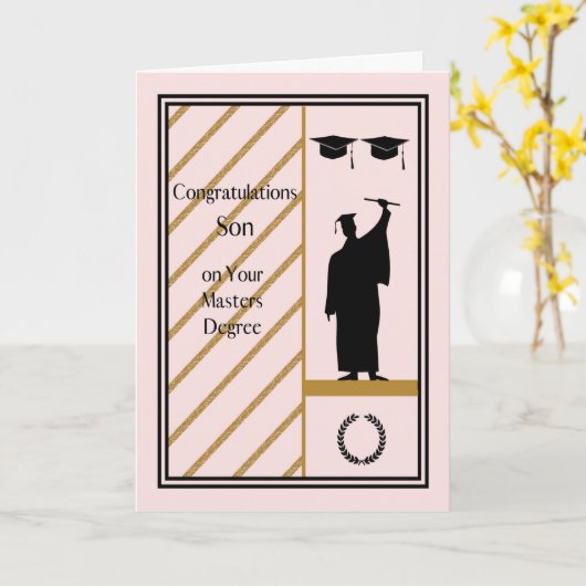 Master Degree Card für Son Karte (Gelbe Blume)