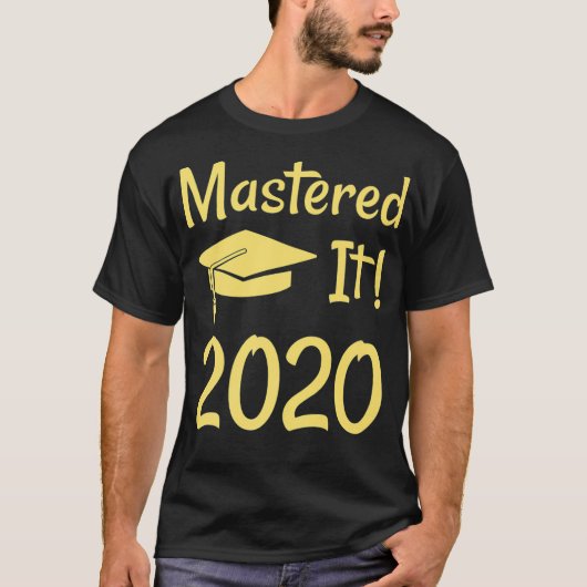 Master Degree Funny Gift Premium T-Shirt (Vorderseite)