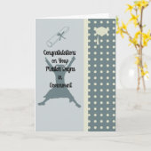 Master Degree in Government Card Karte (Gelbe Blume)