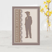 Master-Degree-Karte für Son oder jemand Karte (Gelbe Blume)