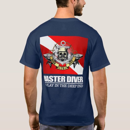 Master Diver (BDT) T-Shirt (Rückseite)