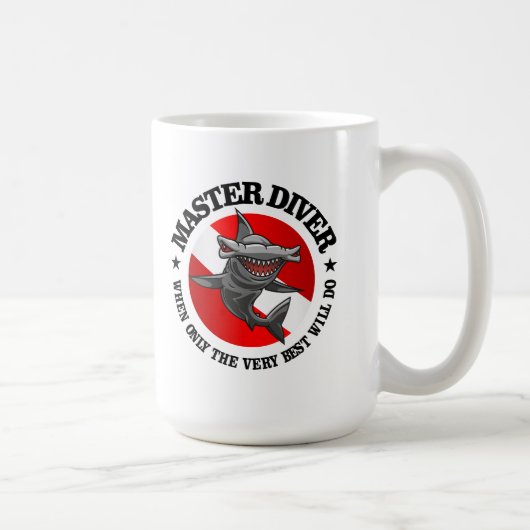 Master Diver (Hammerhead) Kaffeetasse (Rechts)