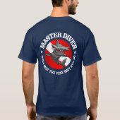 Master Diver (Hammerhead) T-Shirt (Rückseite)