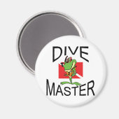 Master Diver SCUBA Magnet (Vorderseite/Rückseite)