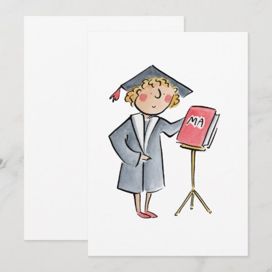 Master Einladung (Vorne/Hinten)