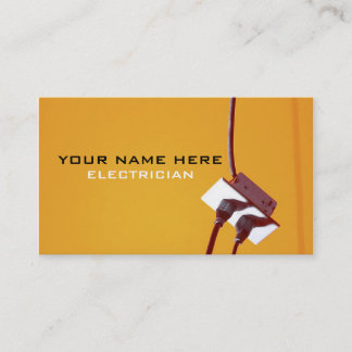 Master Electric Business Card Visitenkarte