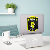 Master Electrical Aufkleber (Laptop auf Schreibtisch)