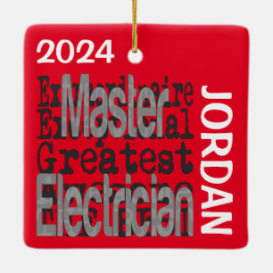 Master Electrical Extraordinaire CUSTOM Keramikornament