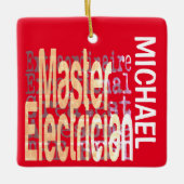 Master Electrical Extraordinaire CUSTOM Keramikornament (Vorderseite)