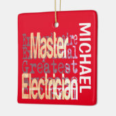 Master Electrical Extraordinaire CUSTOM Keramikornament (Links)